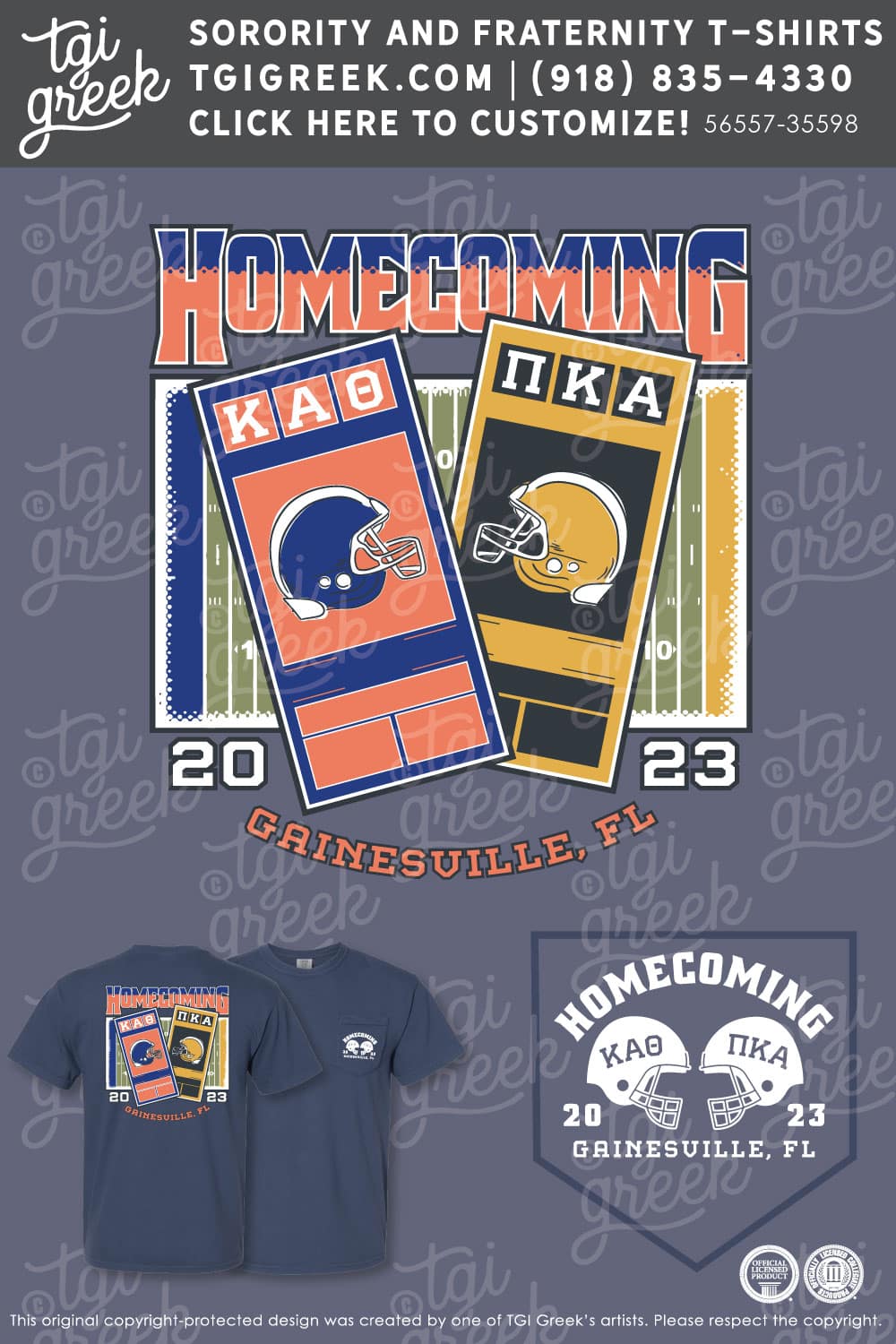Kappa Alpha Theta – UFL Homecoming