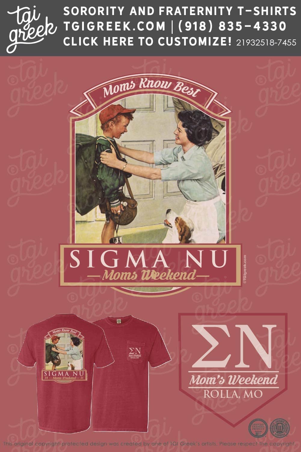 Sigma Nu – MUST Moms Day