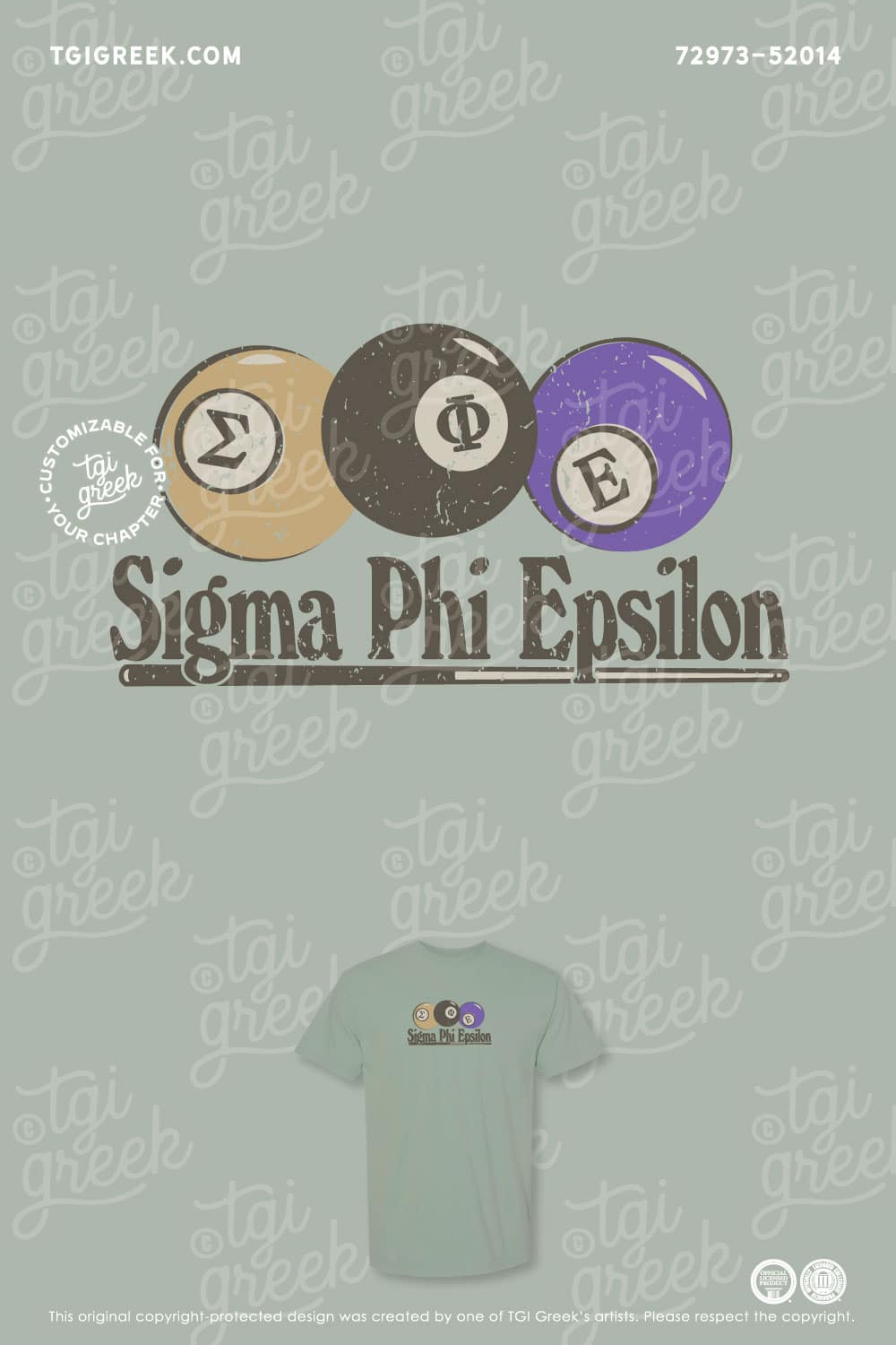 TGI – Sigma Phi Epsilon Pool Ball PR