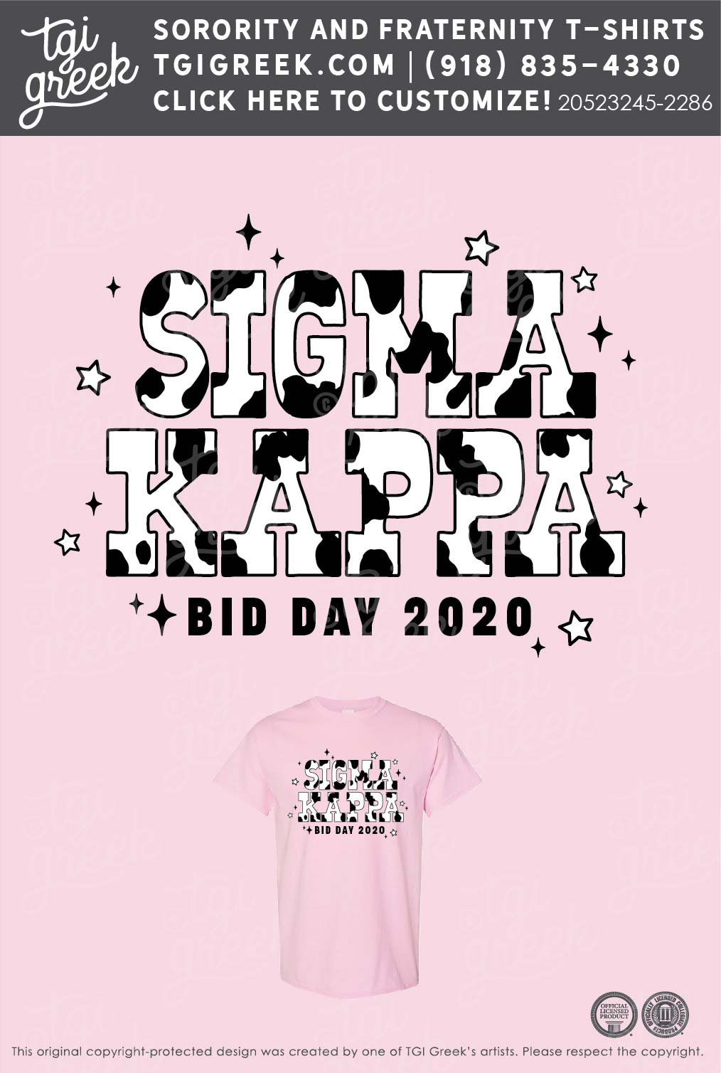 Sigma Kappa – UCR Bid Day