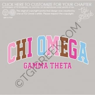 Chi Omega – EKU Crewneck