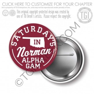 Alpha Gamma Delta – bid Day Button