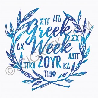 TGI-Greek Week Watercolor