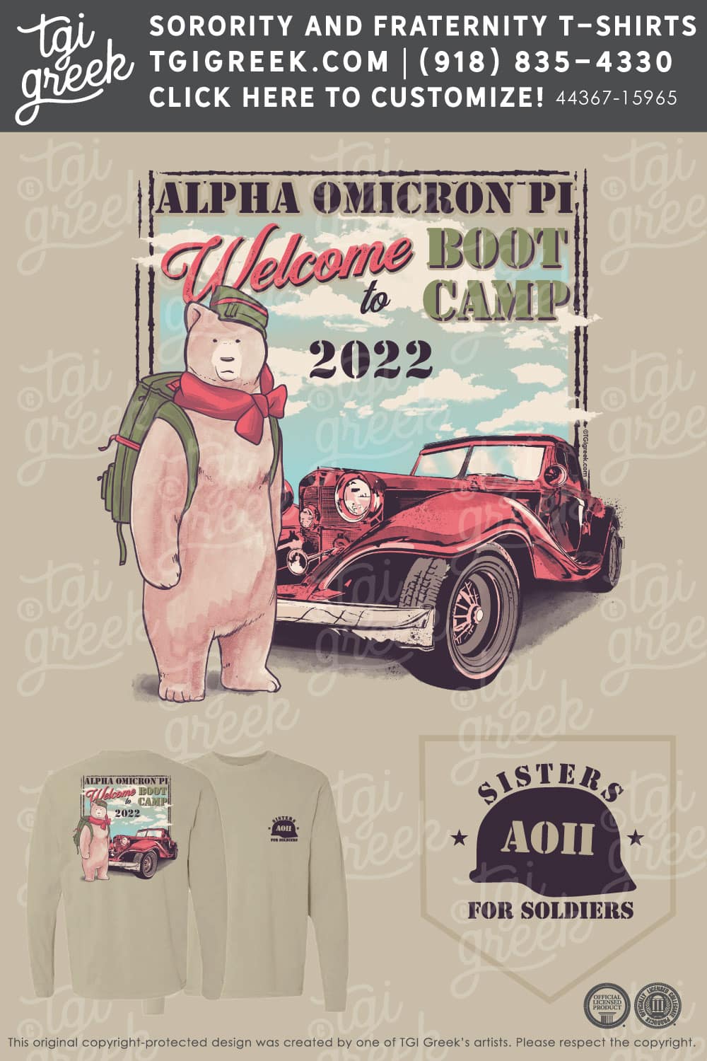 Alpha Omicron Pi – UNEK Sisters for Soldiers