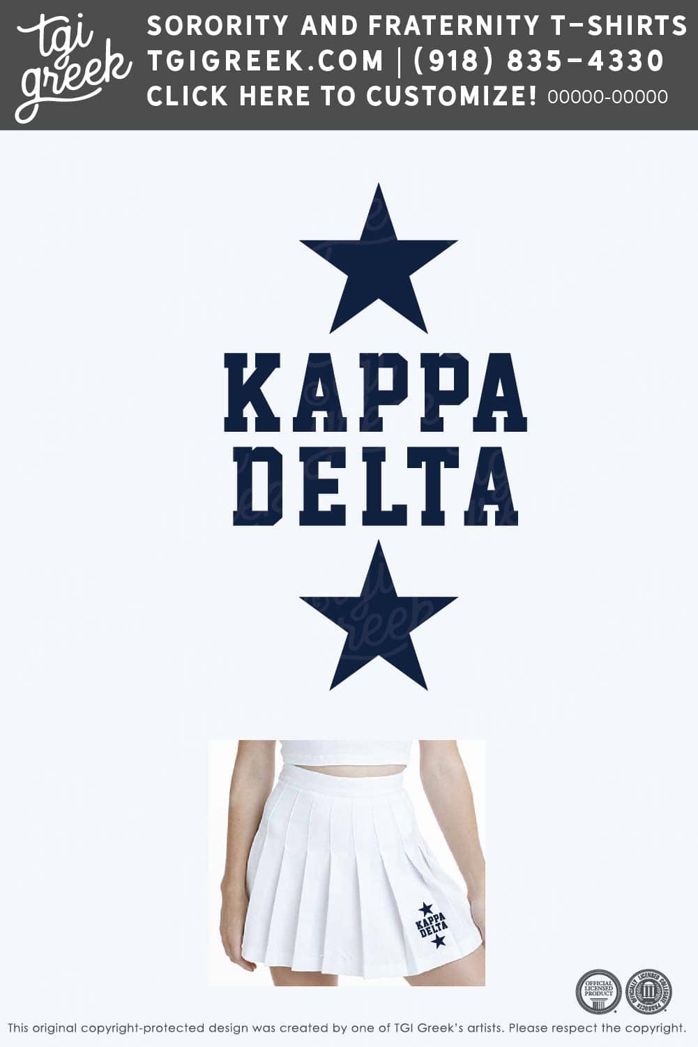 Kappa Delta – KU Skirt