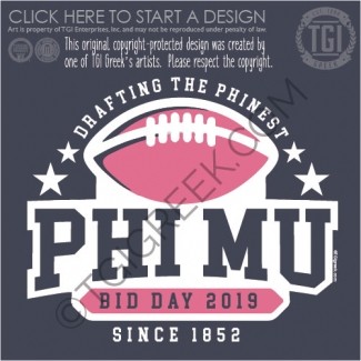Phi Mu-TU bid Day
