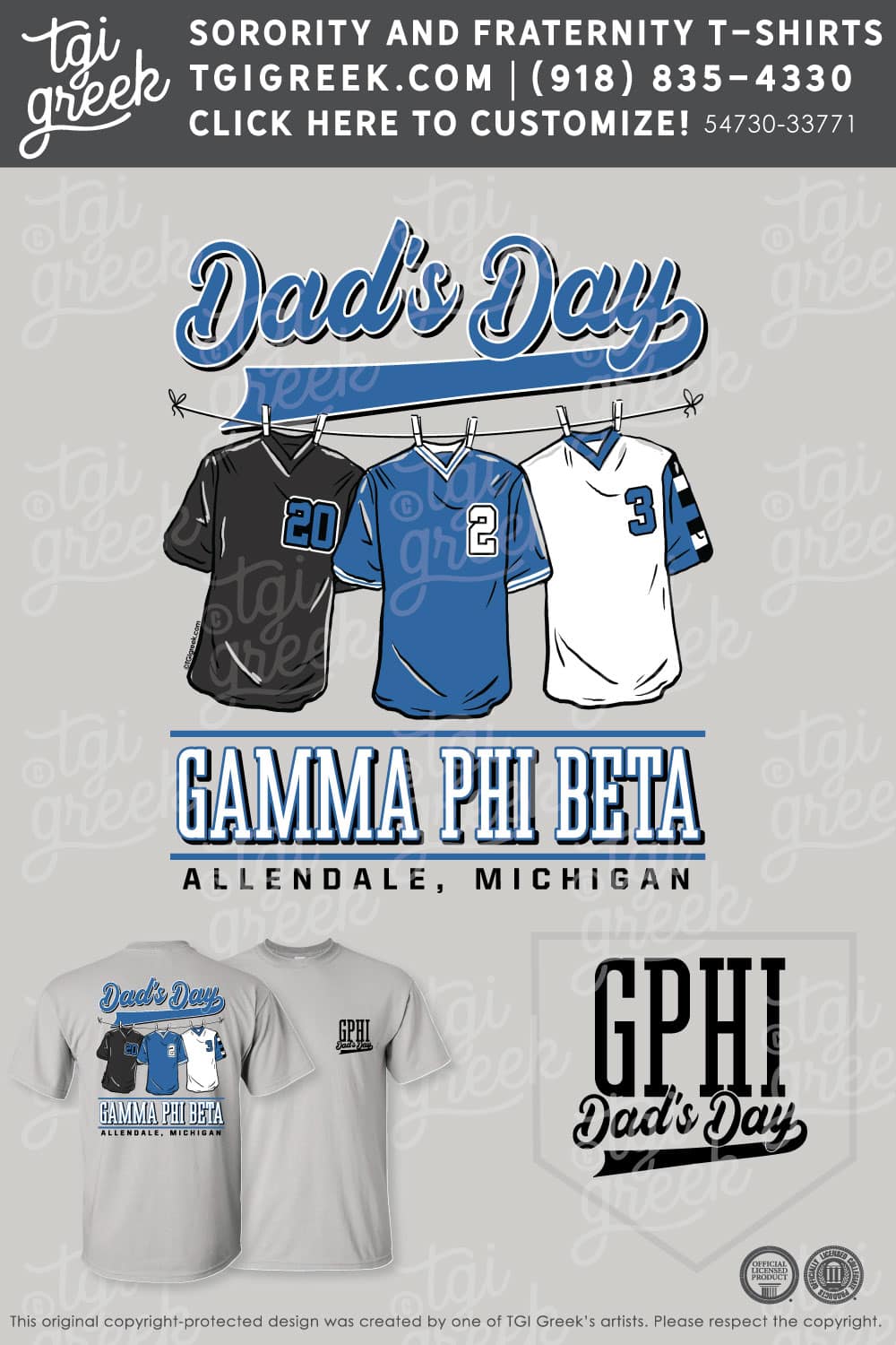 Gamma Phi Beta – GVSU Dads Day