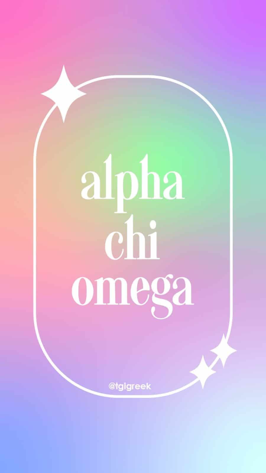 Alpha Chi Omega – Free Phone Background