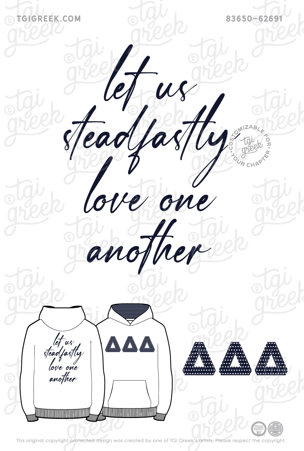 Delta Delta Delta – KU PR Hoodie