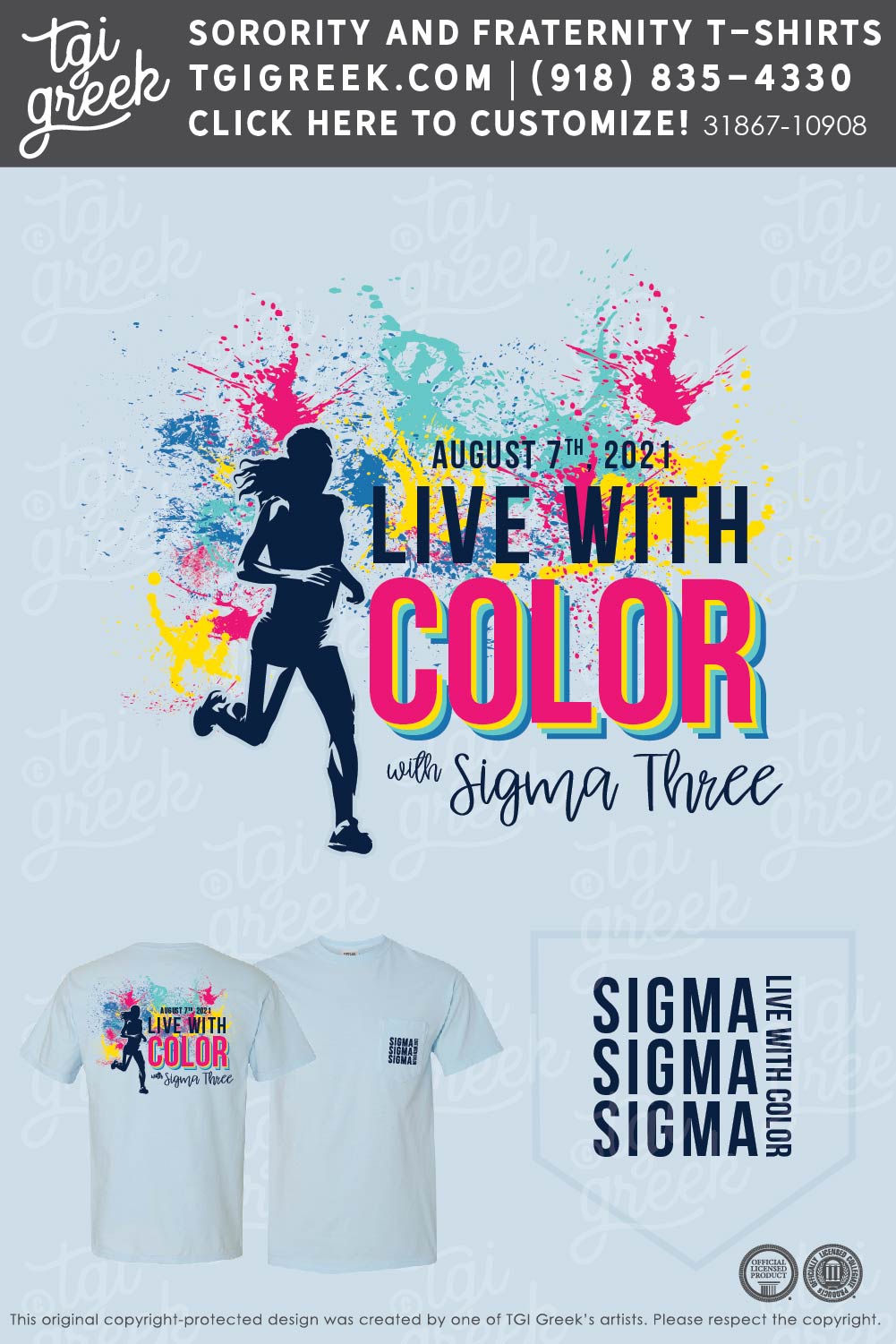 Sigma Sigma Sigma – SLA Live Life Color