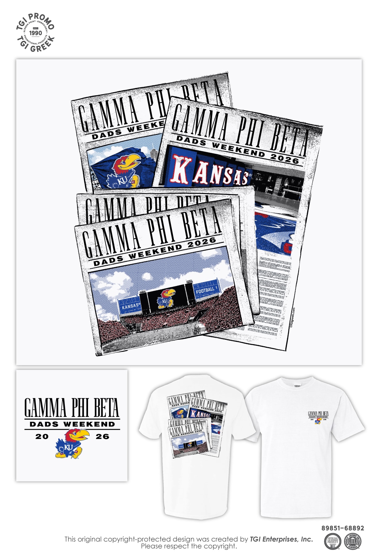 Gamma Phi Beta – TGI Greek KU Football