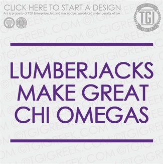 Chi Omega-SFASU Bid Day Shirts