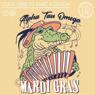 TGI-Alpha Tau Omega Alligator Mardi Gras