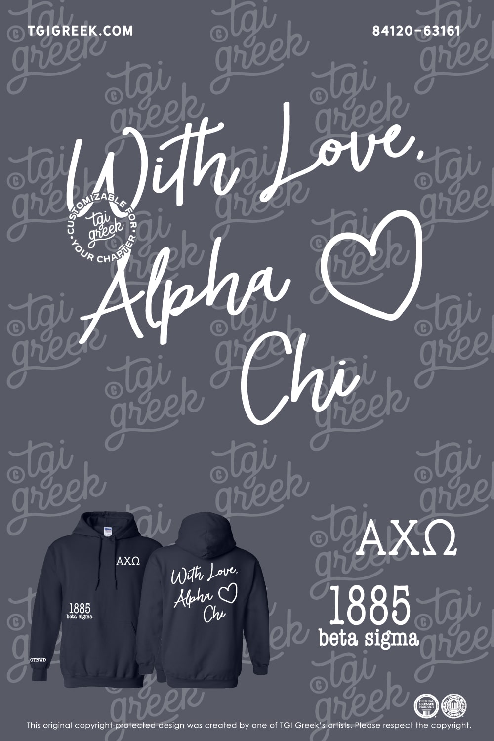 Alpha Chi Omega -UGA PR Set Hoodie