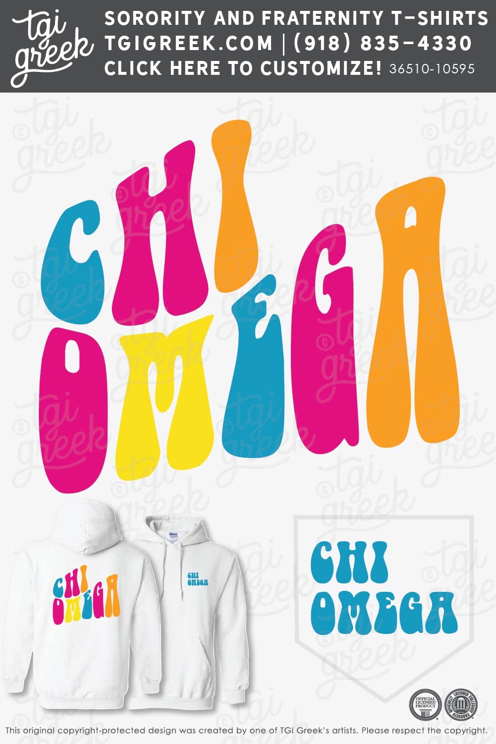 Chi Omega – MCNE PR Hoodie