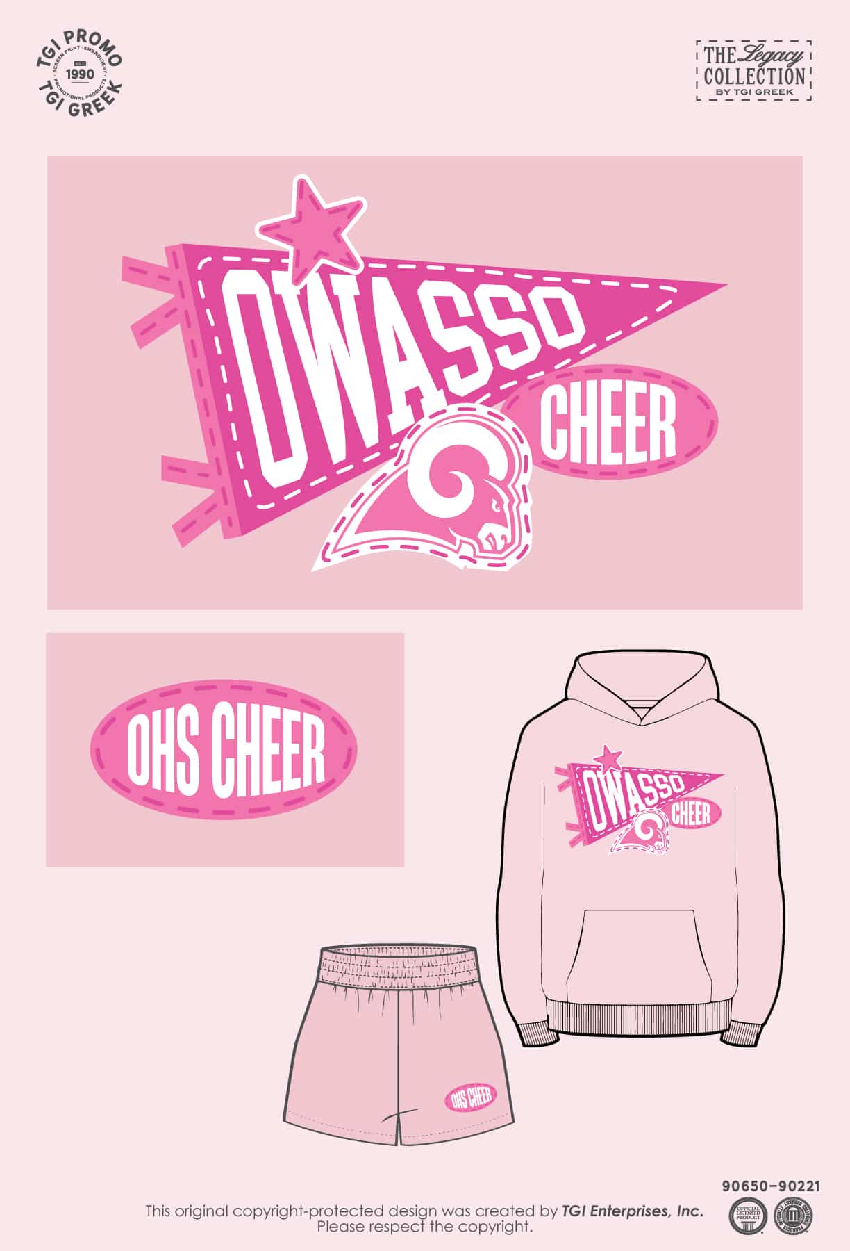 TGI Promo – New Stock Owasso Cheer Set