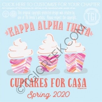 Kappa Alpha Theta – UNFL Cupcakes For Casa