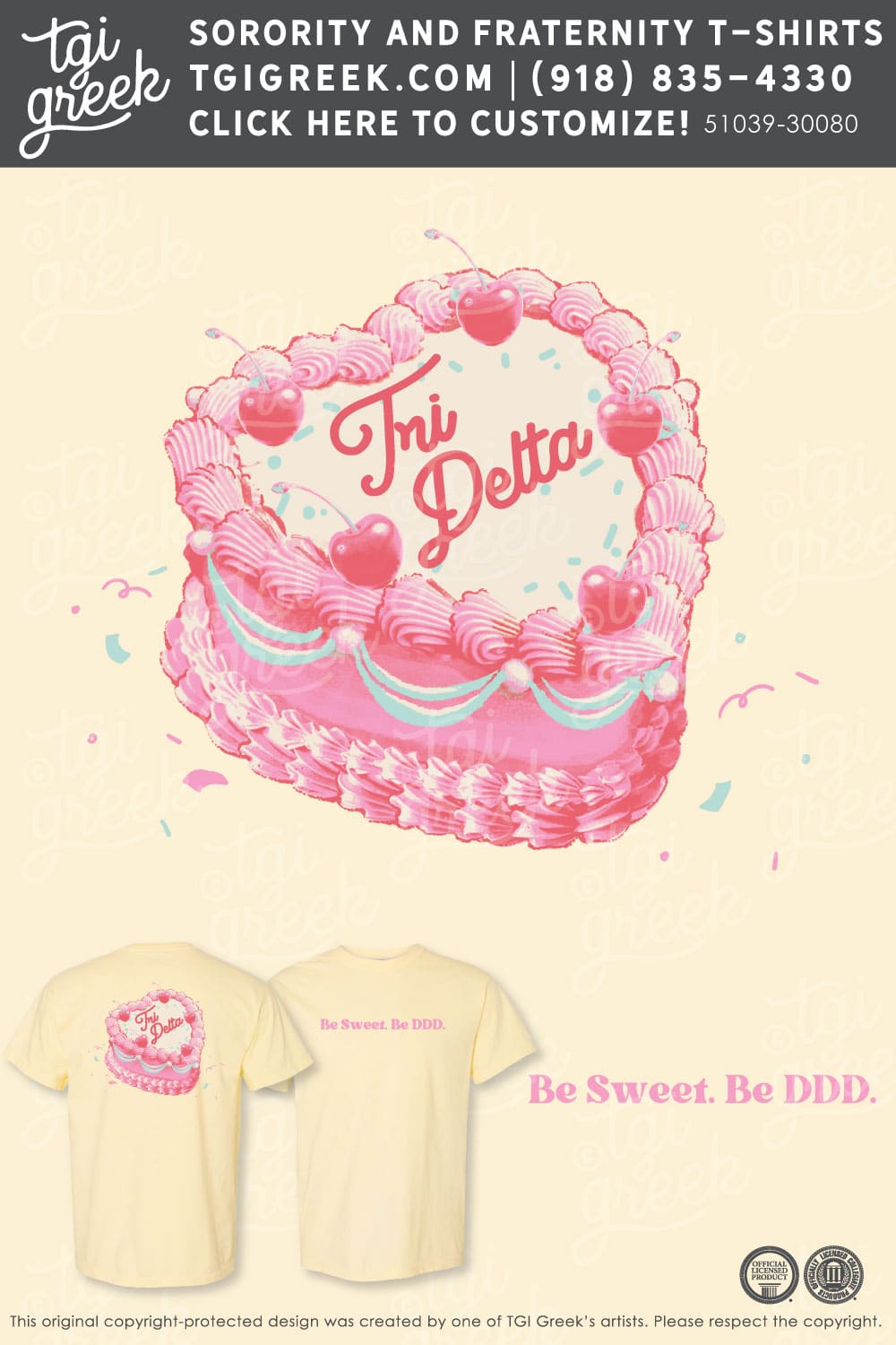 Delta Delta Delta – OU PR Tee
