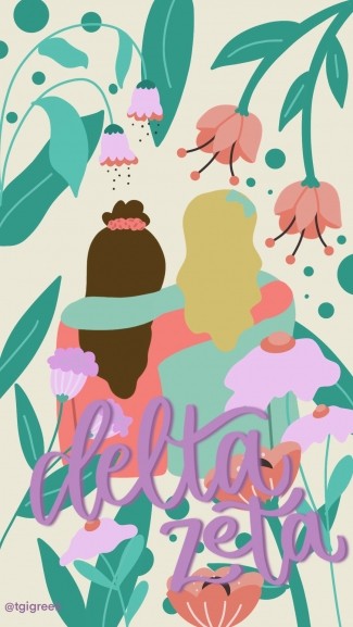Delta Zeta – Phone Background