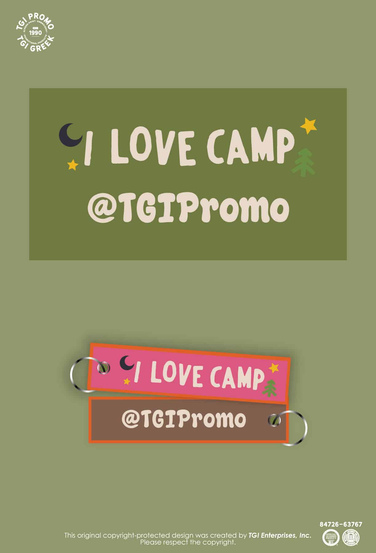 TGI Promo – ACA 2026 Giveaway Keychain