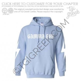 Gamma Phi Beta- ISU spring PR Hoodie