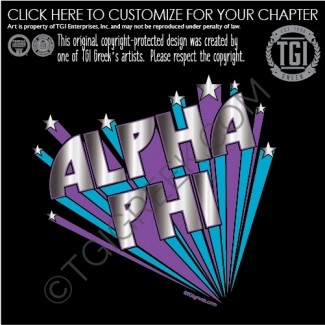 TGI-Alpha Phi PR Foil