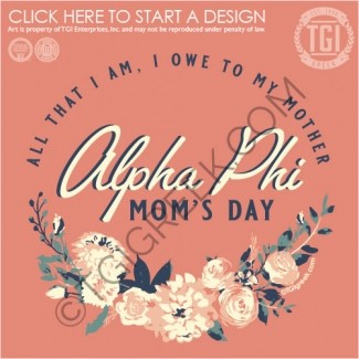 TGI-Alpha Phi Floral Moms Day