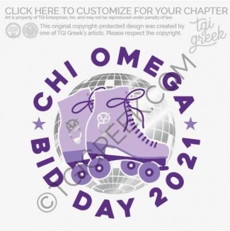 Chi Omega – ROLL bid Day PNMS