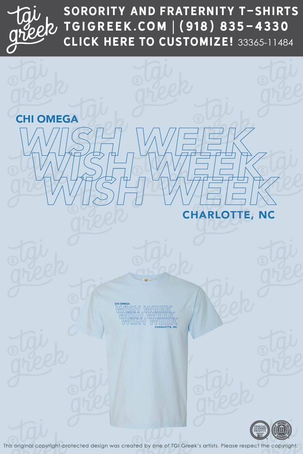 Chi Omega – UNCCH Wish Week