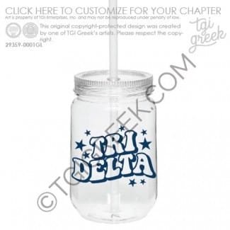 Delta Delta Delta – OSU Mason Jars