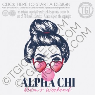 Alpha Chi Omega-KU Moms Day Crewneck