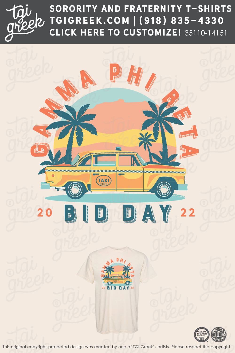 TGI – Gamma Phi Beta Taxi House