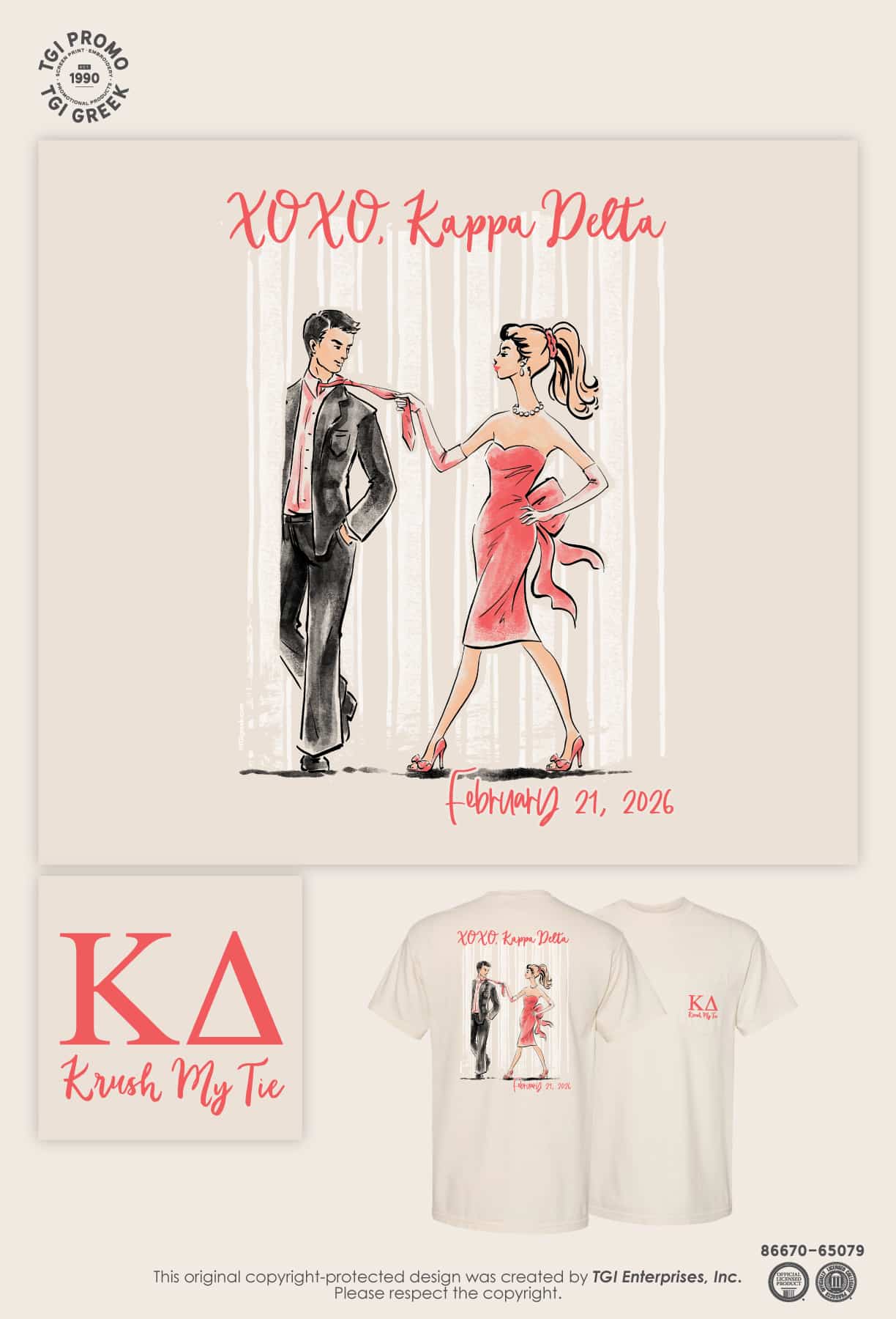 Kappa Delta – ECU My Tie