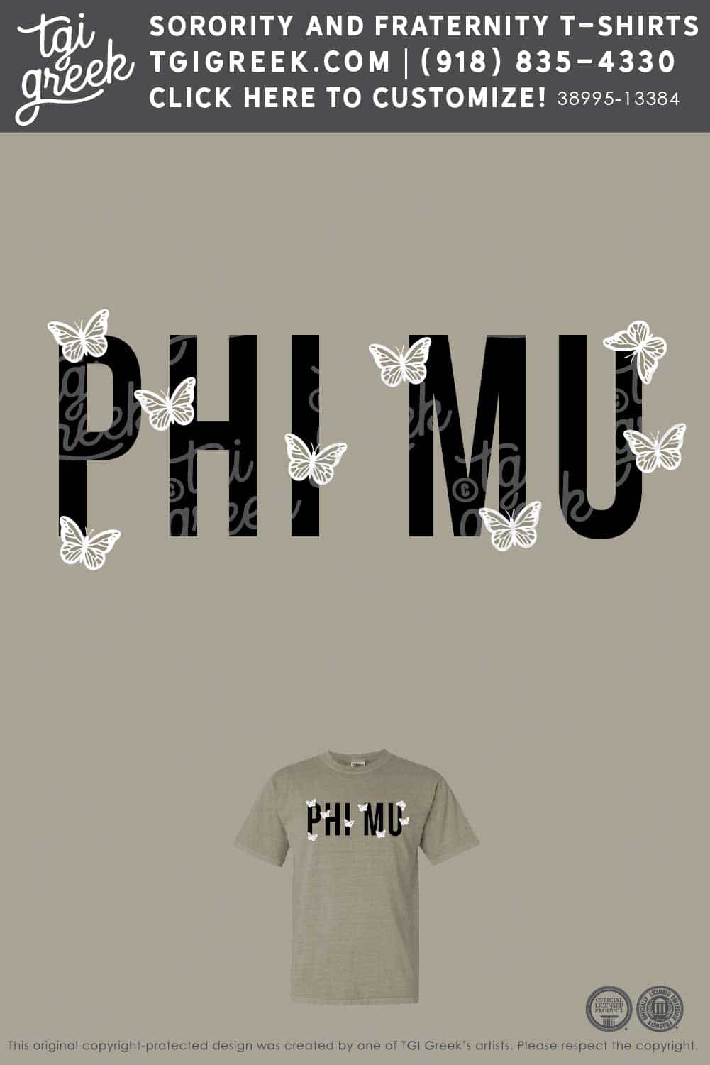 Phi Mu – SLU Shirt PR
