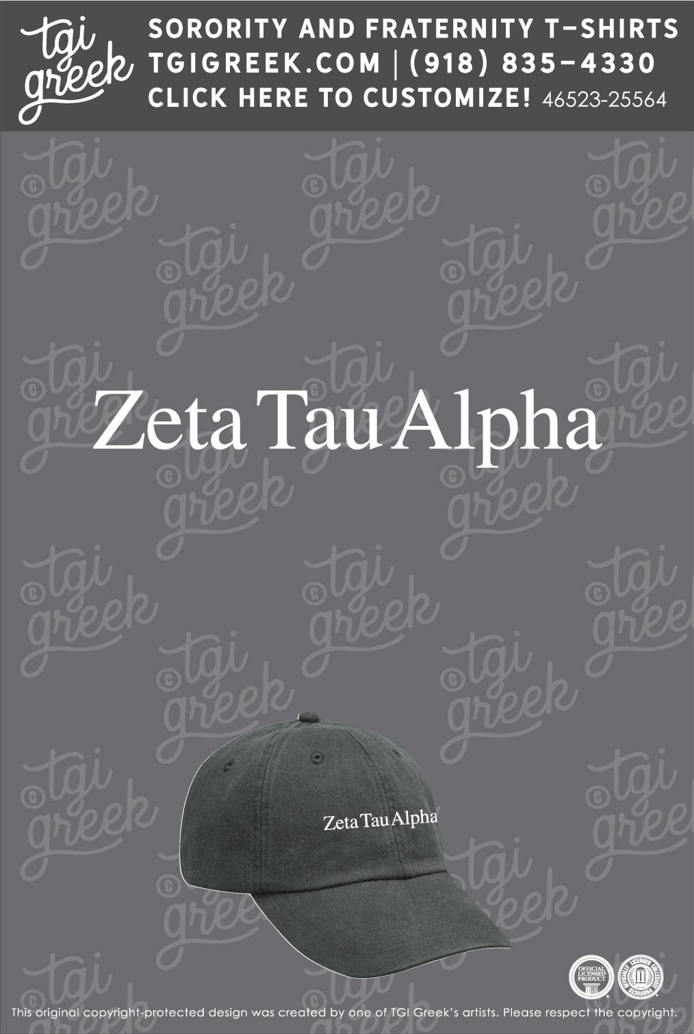 Zeta Tau Alpha – UTT Hat
