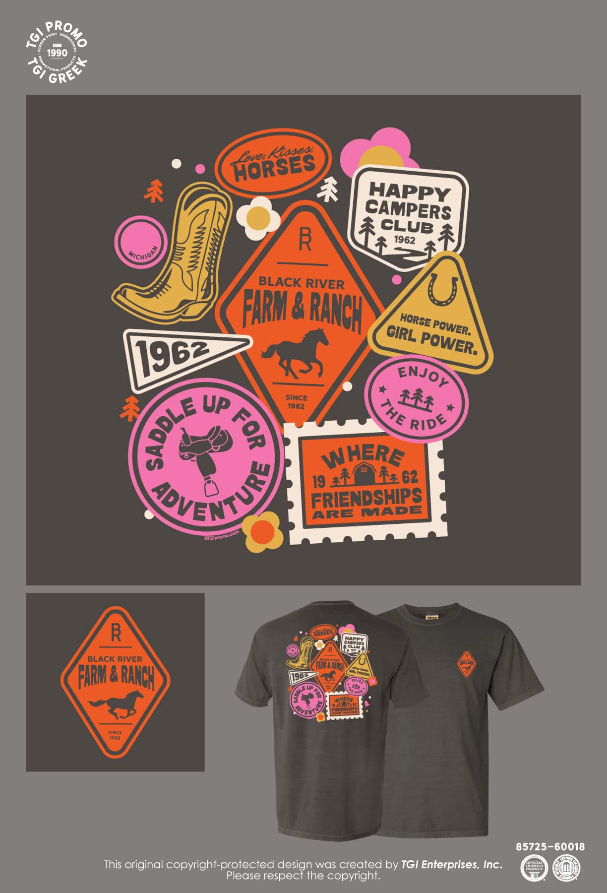 Black River Farm & Ranch – Summer 26 Collage T-Shirt