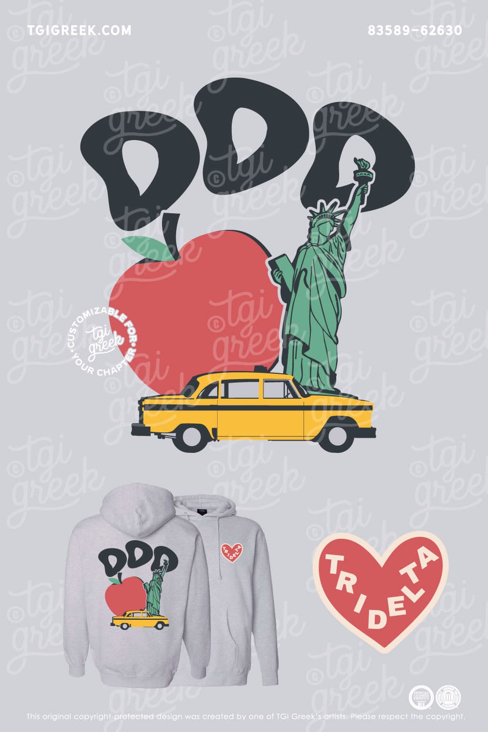 Delta Delta Delta – UAL Winter Sweatshirt