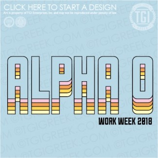 Alpha Omicron Pi-TCU Work Week Wiggy