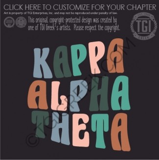 TGI – Kappa Alpha Theta Colorful PR