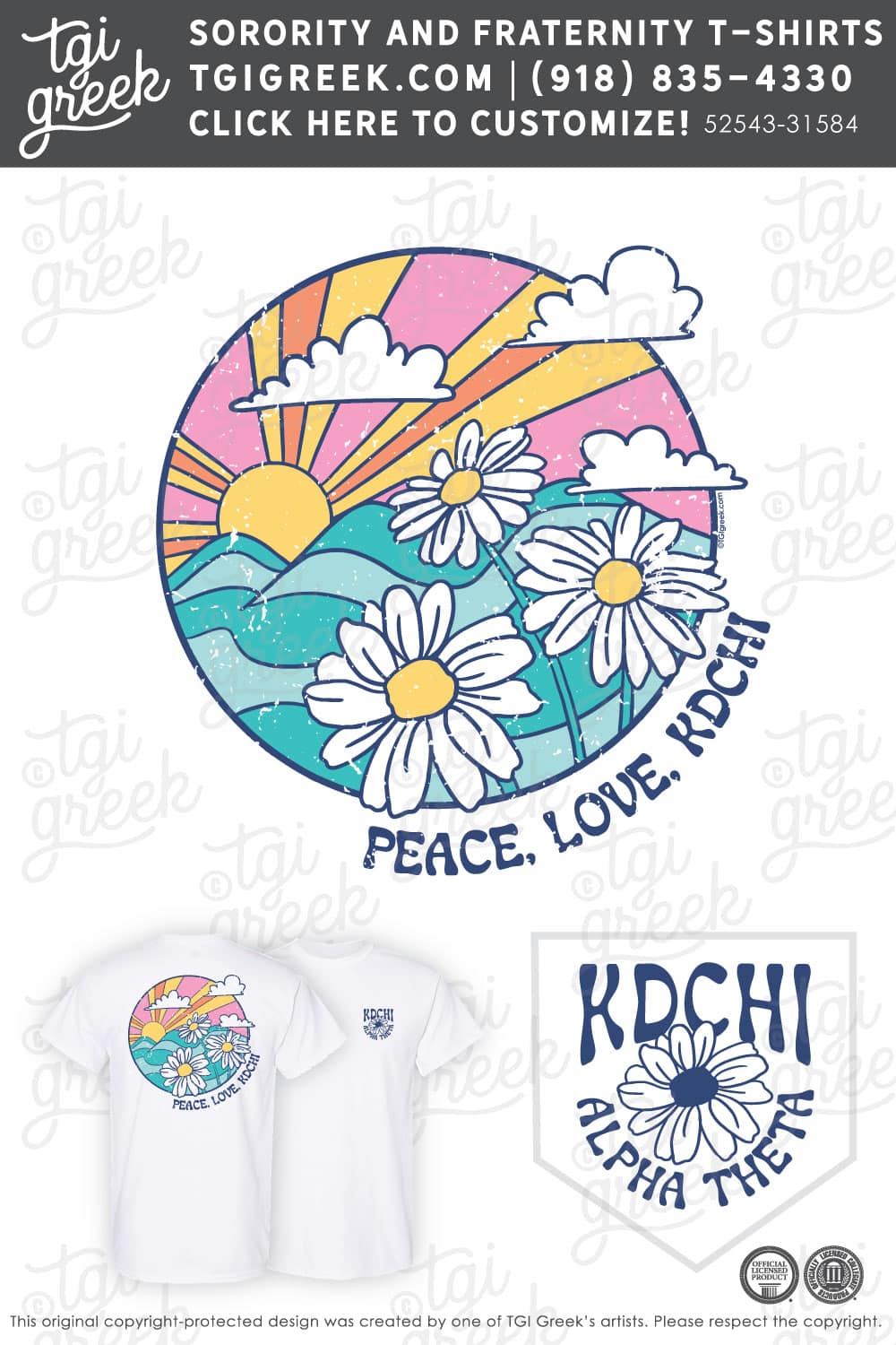 Kappa Delta Chi – UofHD Peace Love And KDChi