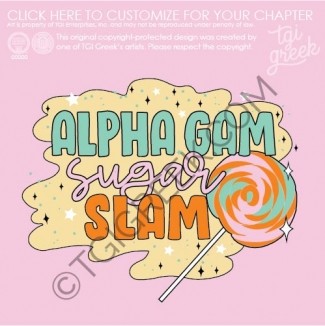 Alpha Gamma Delta – UCO sugar Slam