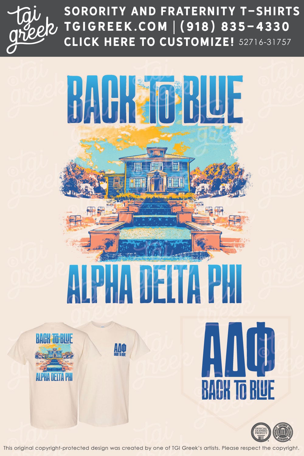 Alpha Delta Phi – Back To Blue
