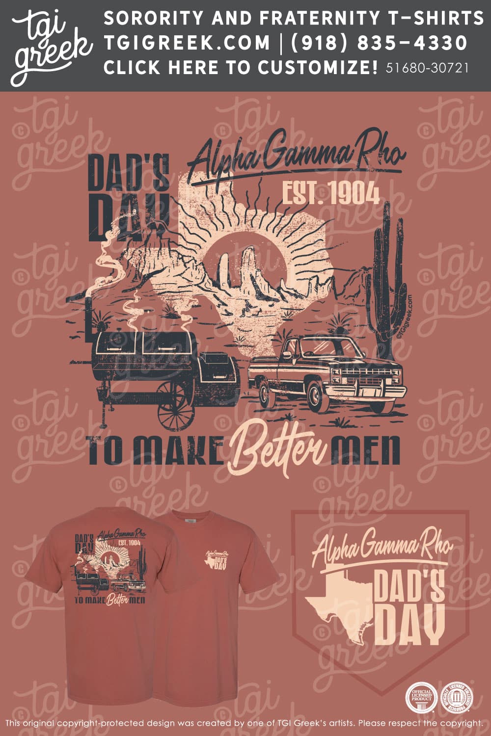 TGI – Alpha Gamma Rho Tailgate Dads Day