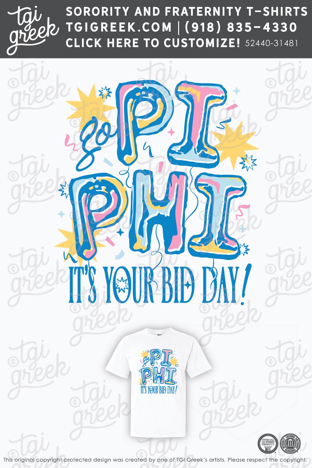 Pi Beta Phi – UNCCH Bid Day – White