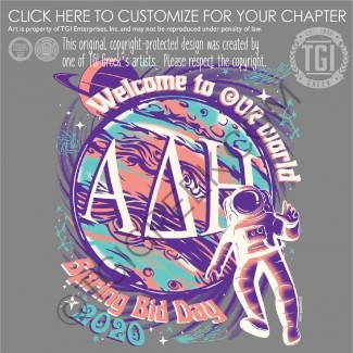 Alpha Delta Eta – Bid Day Spring