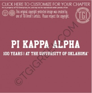 Pi Kappa Alpha – OU Centennial Crewneck