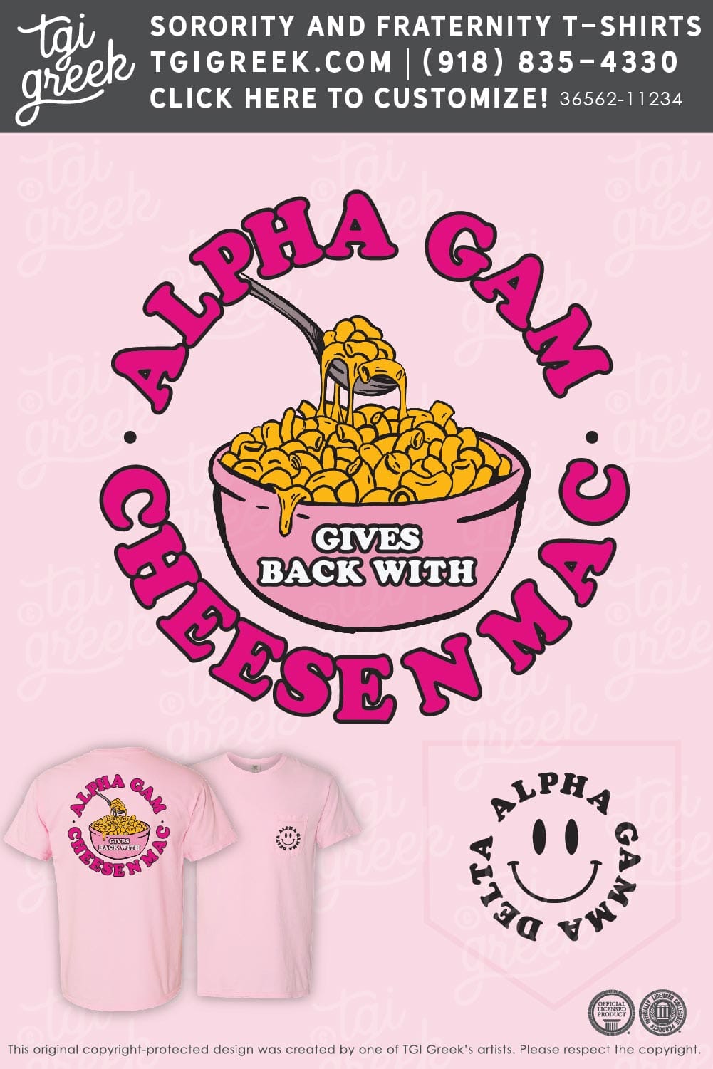 Alpha Gamma Delta NU Mac N Cheese