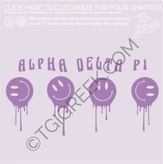 Alpha Delta Pi – Smiley Drip
