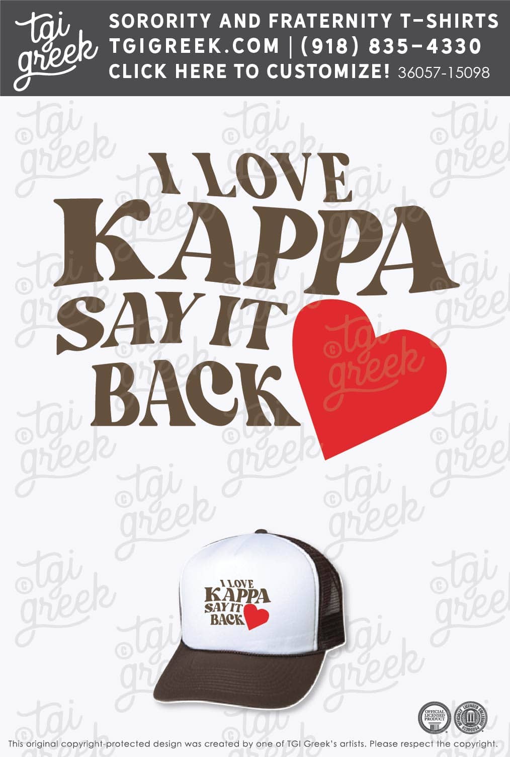 Kappa Kappa Gamma – MIZZ Trucker Hat