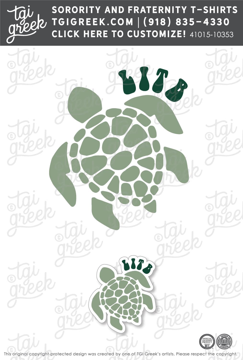 Alpha Chi Omega – UAZ Litb Sticker